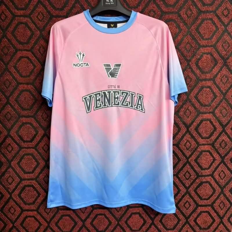 AAA Quality Venezia 24/25 Goalkeeper Pink Soccer Jersey