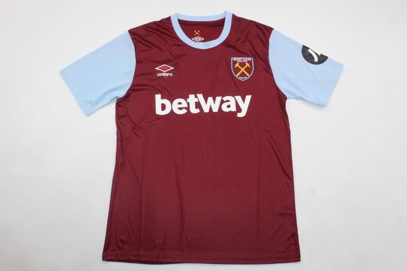 AAA Quality West Ham 24/25 Home Soccer Jersey