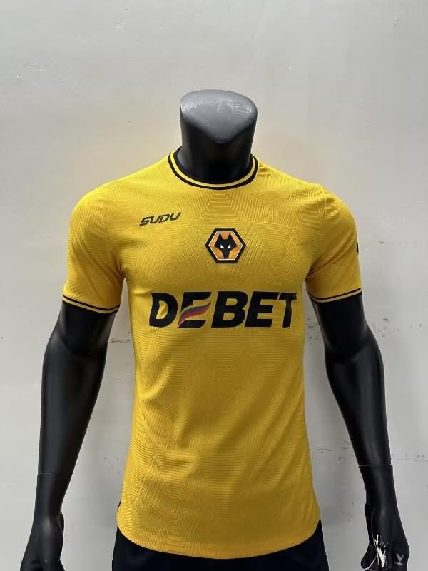 AAA Quality Wolves 24/25 Home Soccer Jersey (Player)