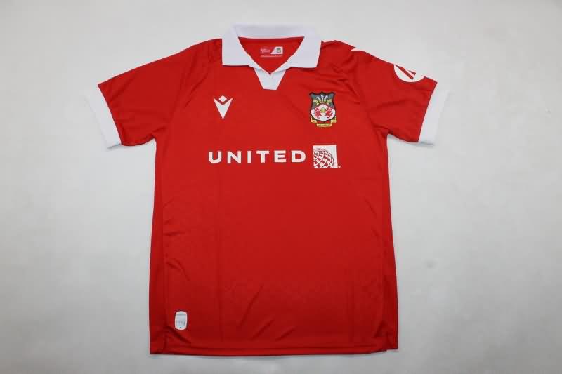 AAA Quality Wrexham 24/25 Home Soccer Jersey