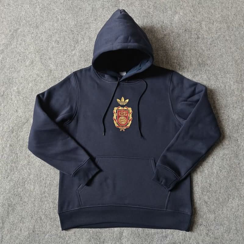 AAA Quality Bayern Munich 2025 Dark Blue Soccer Hoodie