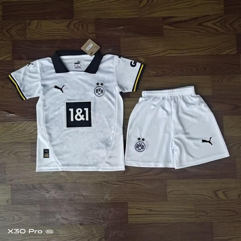 Kids Dortmund 24/25 Fourth Soccer Jersey And Shorts