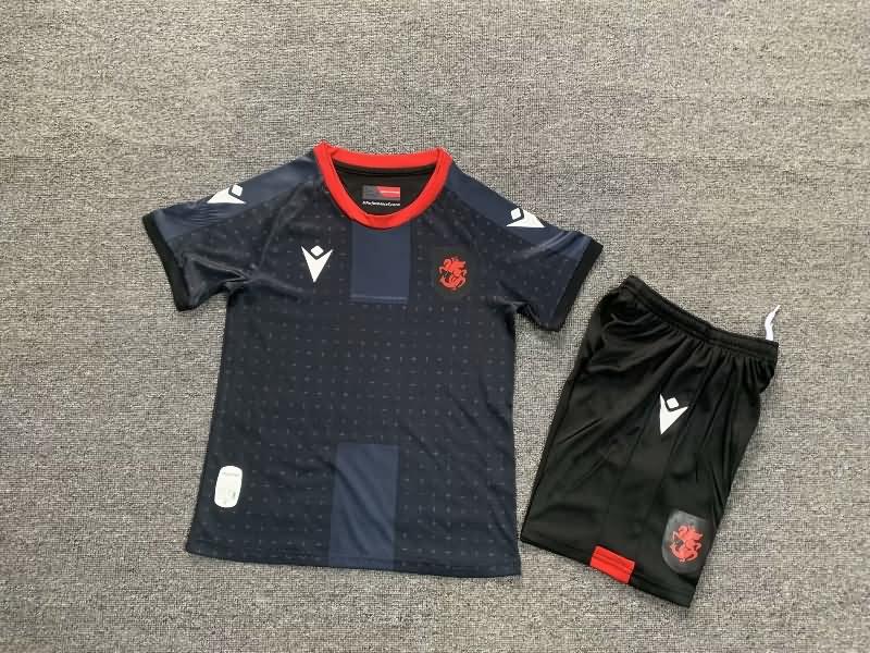 Kids Georgia 2024 Third Soccer Jersey And Shorts