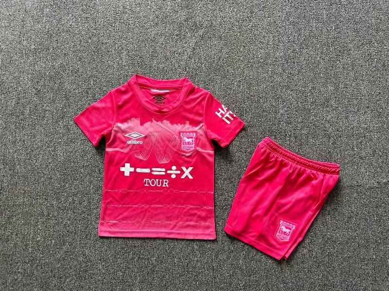 Kids Ipswich Town 24/25 Third Soccer Jersey And Shorts