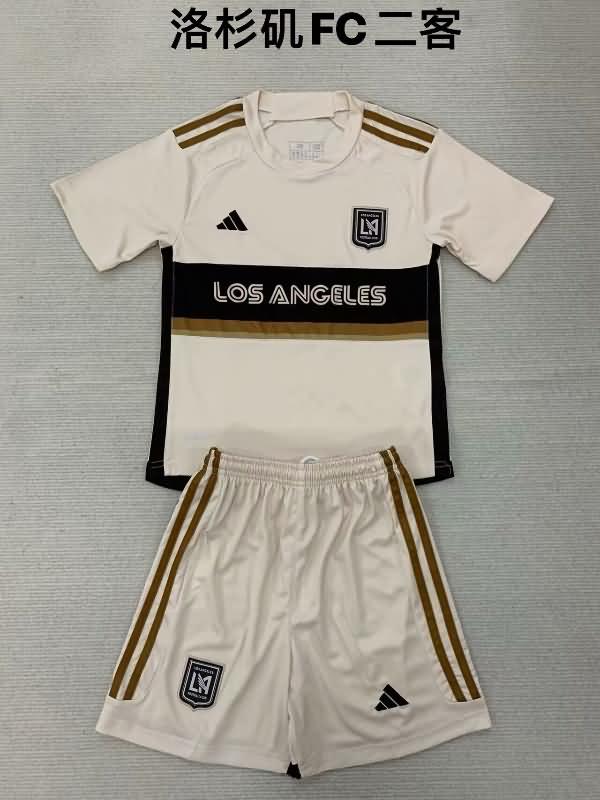 Kids Los Angeles FC 2024 Third Soccer Jersey And Shorts