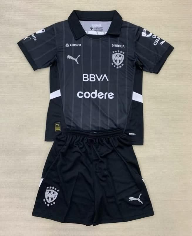 Kids Monterrey 24/25 Third Soccer Jersey And Shorts