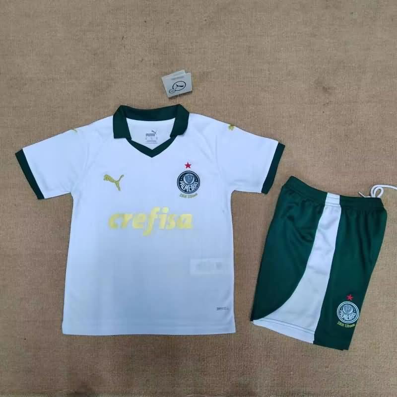 Kids Palmeiras 2024 Away Soccer Jersey And Shorts
