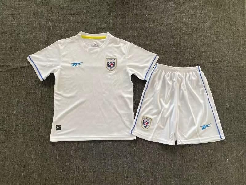 Kids Panama 2024 Copa America Away Soccer Jersey And Shorts