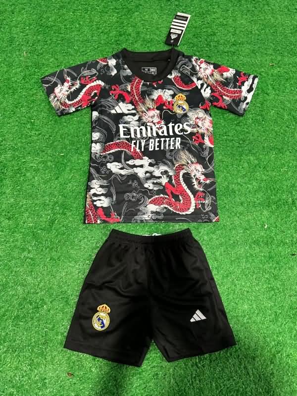 Kids Real Madrid 24/25 Special Soccer Jersey And Shorts