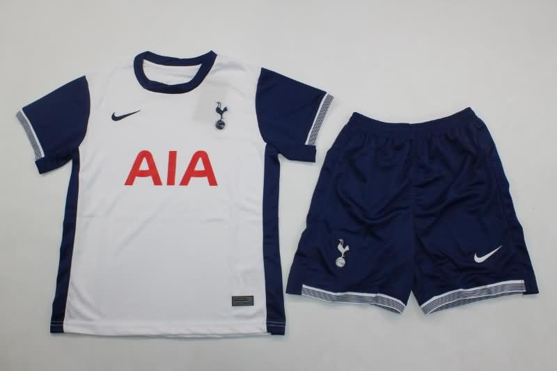 Kids Tottenham Hotspur 24/25 Home Soccer Jersey And Shorts