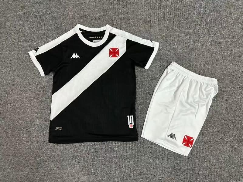 Kids Vasco Da Gama 2024 Home Soccer Jersey And Shorts