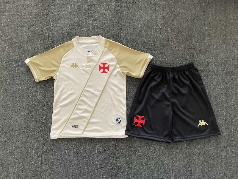 Kids Vasco Da Gama 2024 Third Soccer Jersey And Shorts