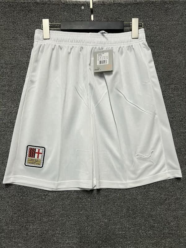 AAA Quality AC Milan 125th Anniversary White Soccer Shorts