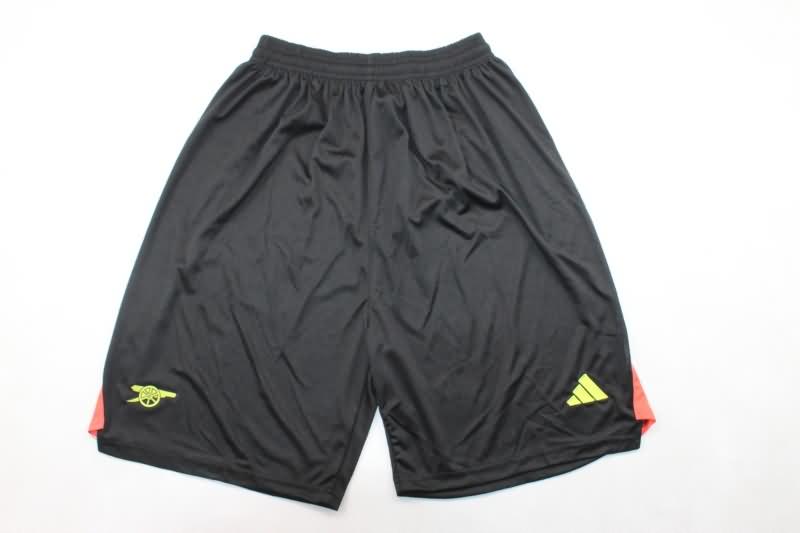 AAA Quality Arsenal 24/25 Goalkeeper Black Soccer Shorts