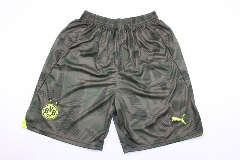 AAA Quality Dortmund 24/25 Goalkeeper Green Soccer Shorts