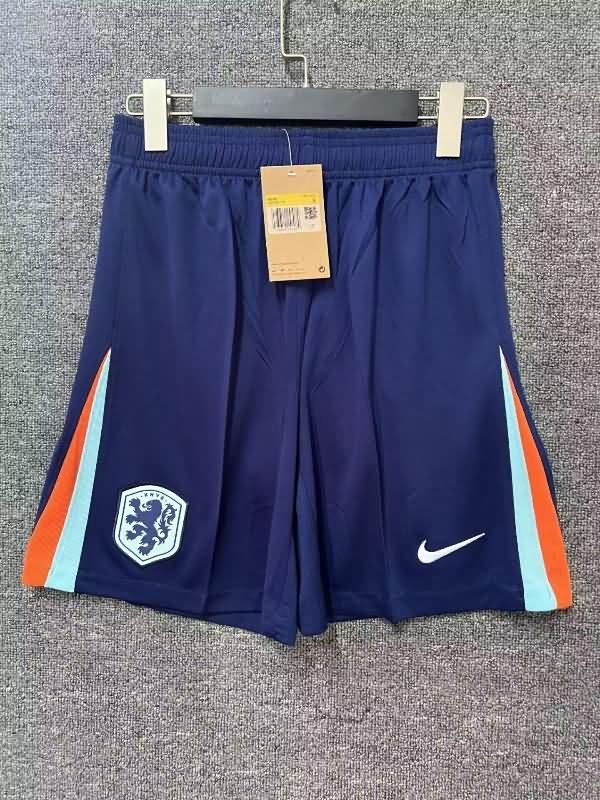 AAA Quality Netherlands 2024 Away Soccer Shorts
