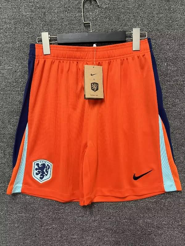 AAA Quality Netherlands 2024 Home Soccer Shorts