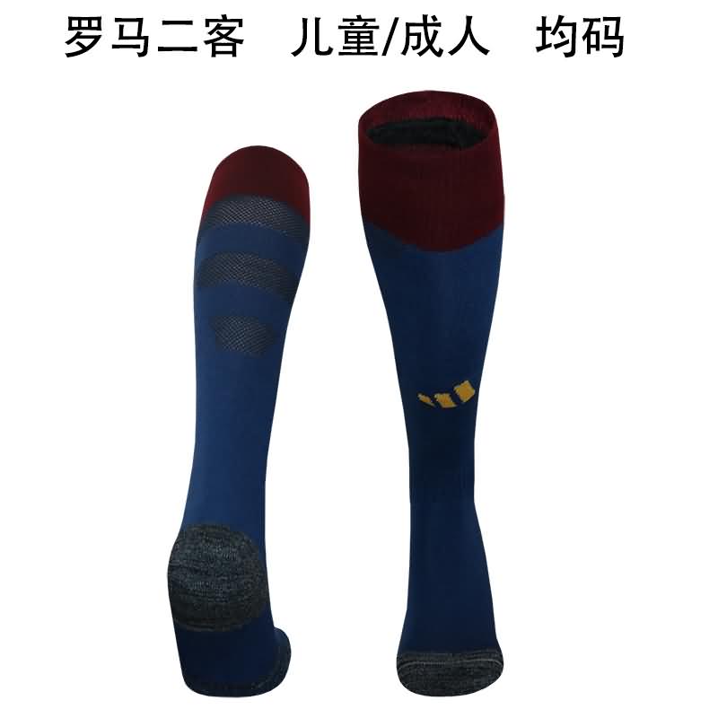 AAA Quality AS Roma 24/25 Third Soccer Socks