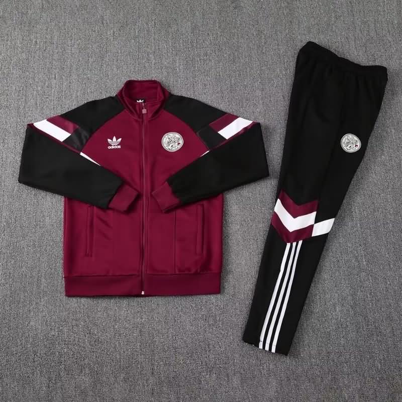 AAA Quality Ajax 24/25 Red Soccer Tracksuit