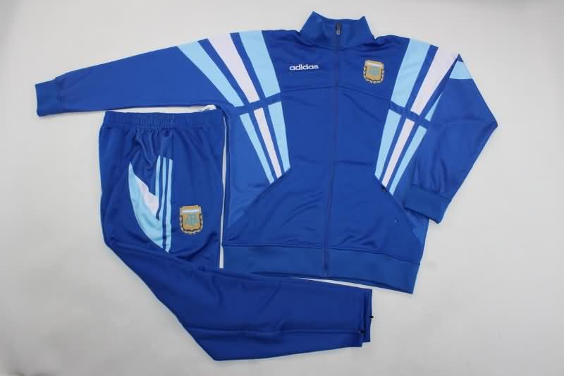 AAA Quality Argentina 2024 Blue Soccer Tracksuit 02