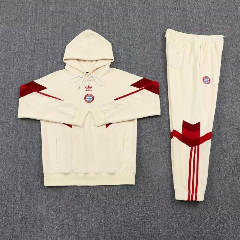 AAA Quality Bayern Munich 24/25 Cream Soccer Tracksuit