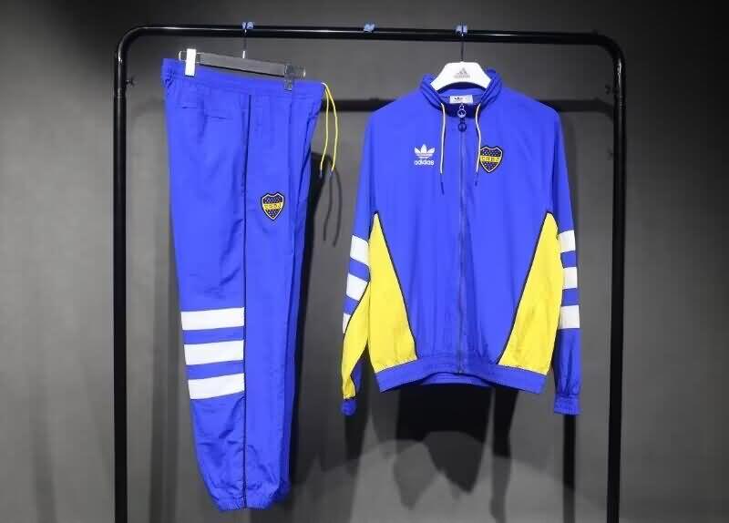 AAA Quality Boca Juniors 2024 Blue Soccer Tracksuit 02