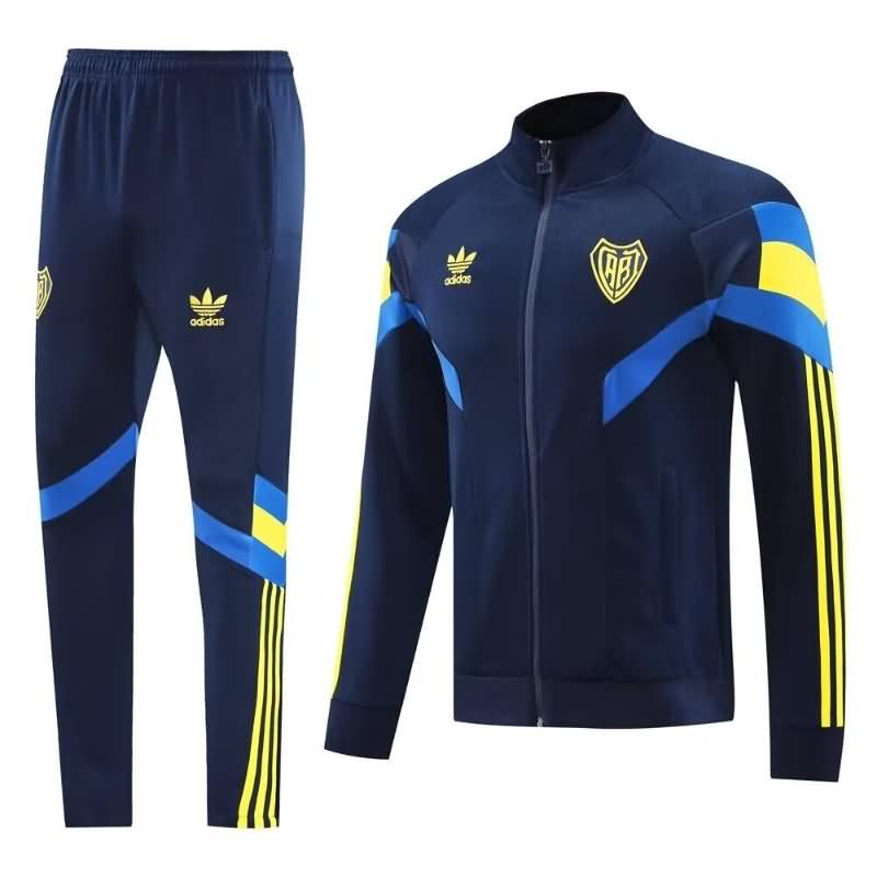 AAA Quality Boca Juniors 2024 Dark Blue Soccer Tracksuit