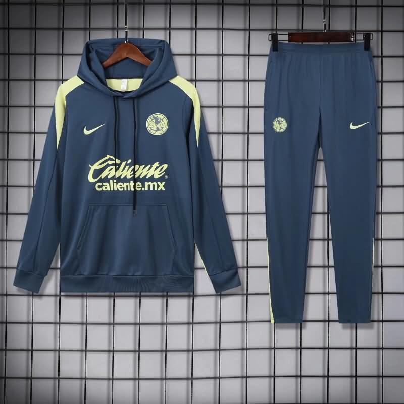 AAA Quality Club America 24/25 Dark Blue Soccer Tracksuit