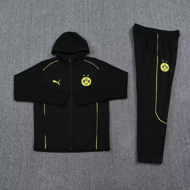 AAA Quality Dortmund 24/25 Black Soccer Tracksuit 03