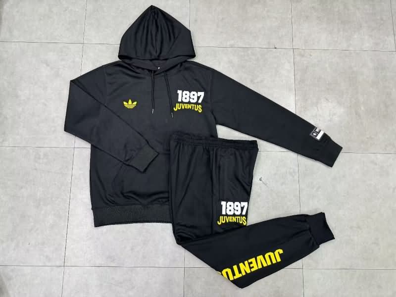 AAA Quality Juventus 24/25 Black Soccer Tracksuit 04