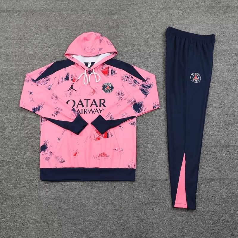 AAA Quality PSG 24/25 Pink Soccer Tracksuit