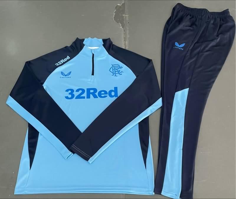 AAA Quality Rangers 24/25 Blue Soccer Tracksuit