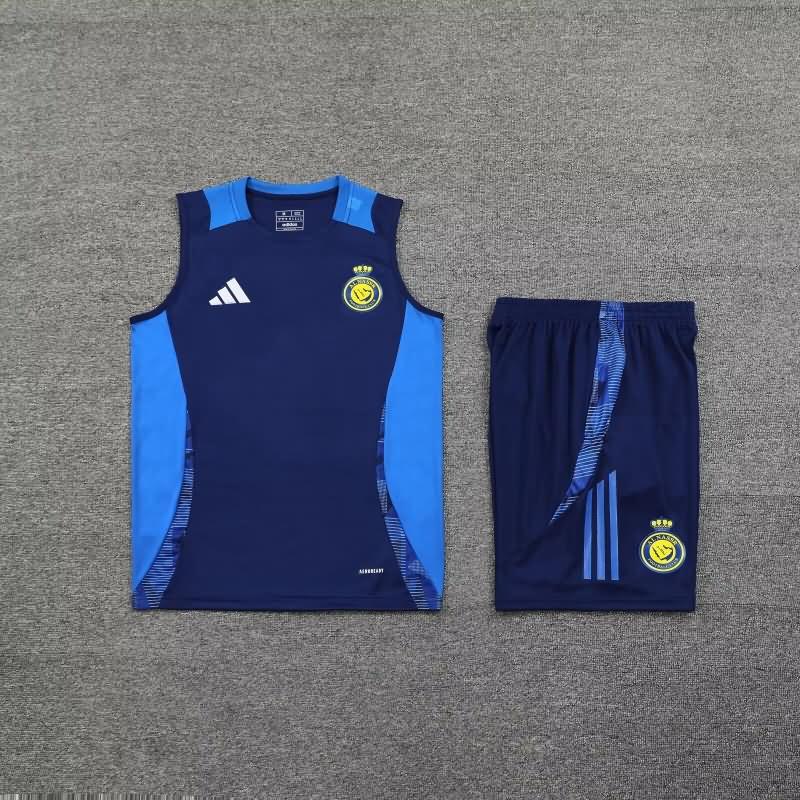 AAA Quality Al Nassr FC 24/25 Dark Blue Soccer Training Sets 02