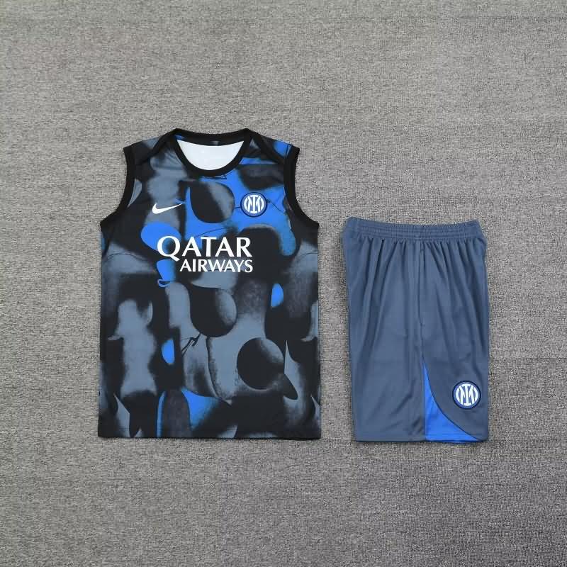 AAA Quality Inter Milan 24/25 Grey Soccer Training Sets 02