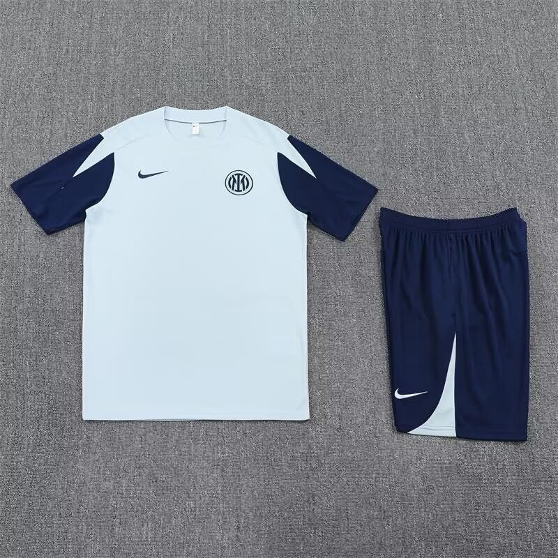 AAA Quality Inter Milan 24/25 White Soccer Training Sets 02