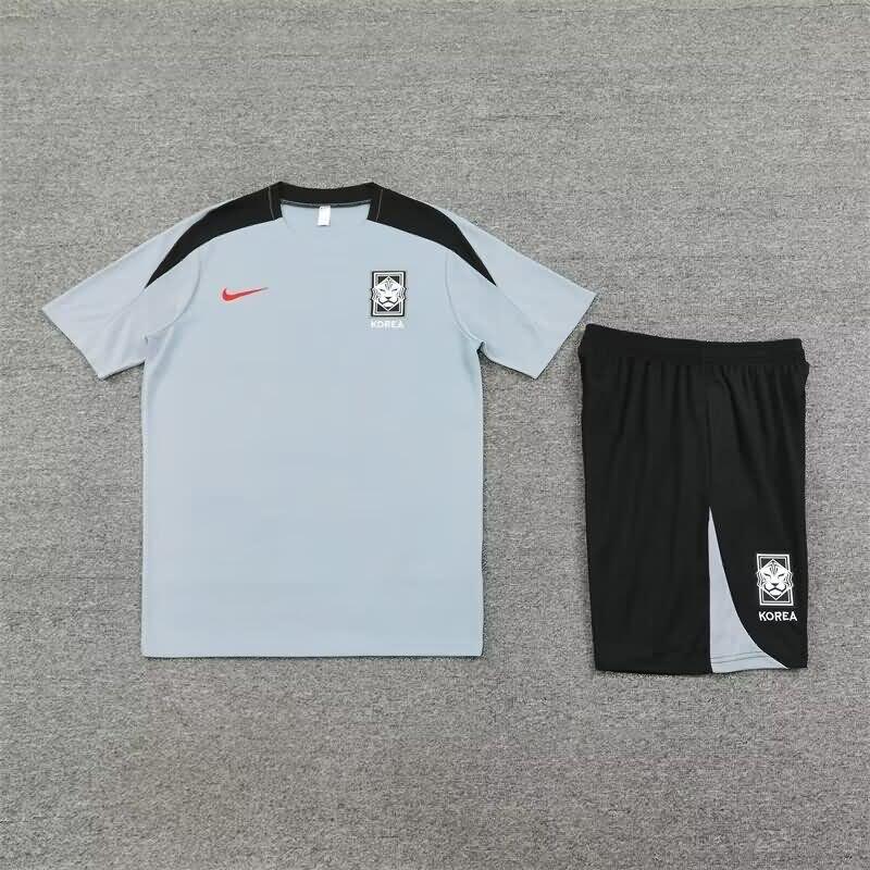 AAA Quality Korea 2024 Grey Soccer Training Sets