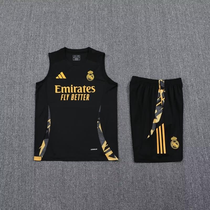 AAA Quality Real Madrid 24/25 Black Soccer Training Sets 06