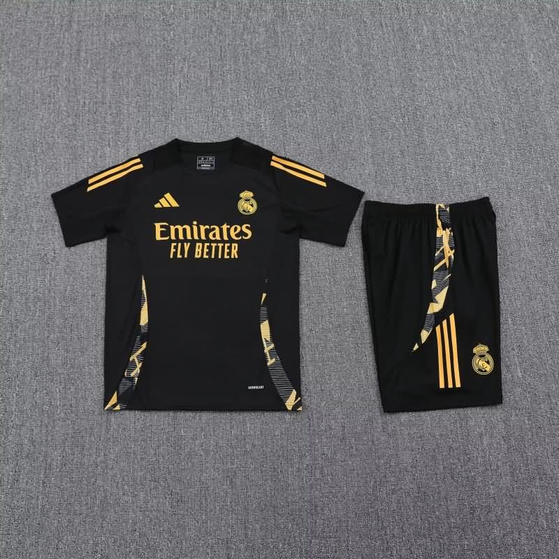 AAA Quality Real Madrid 24/25 Black Soccer Training Sets 07