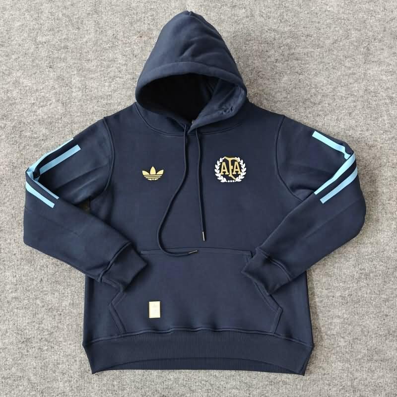 AAA Quality Argentina 2024 Dark Blue Soccer Hoodies