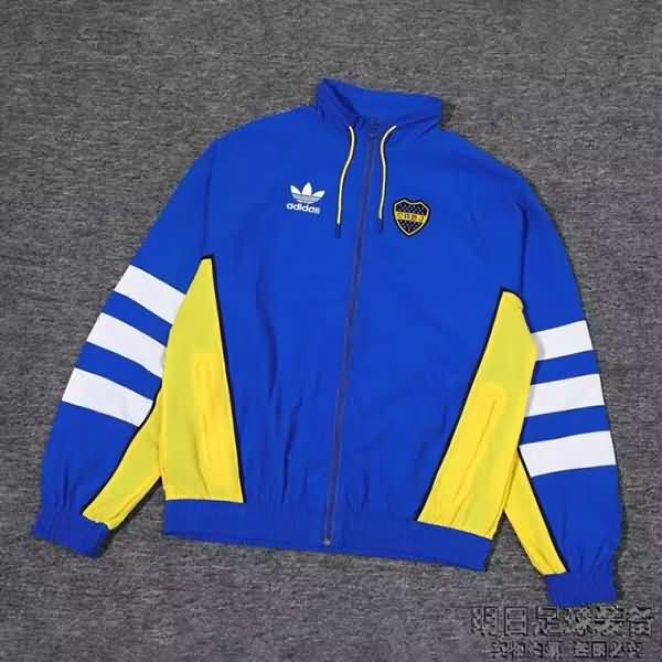 AAA Quality Boca Juniors 24/25 Blue Soccer Windbreaker