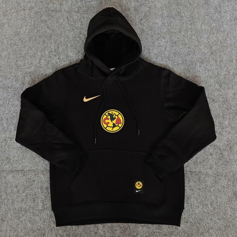 AAA Quality Club America 2024 Black Soccer Hoodies