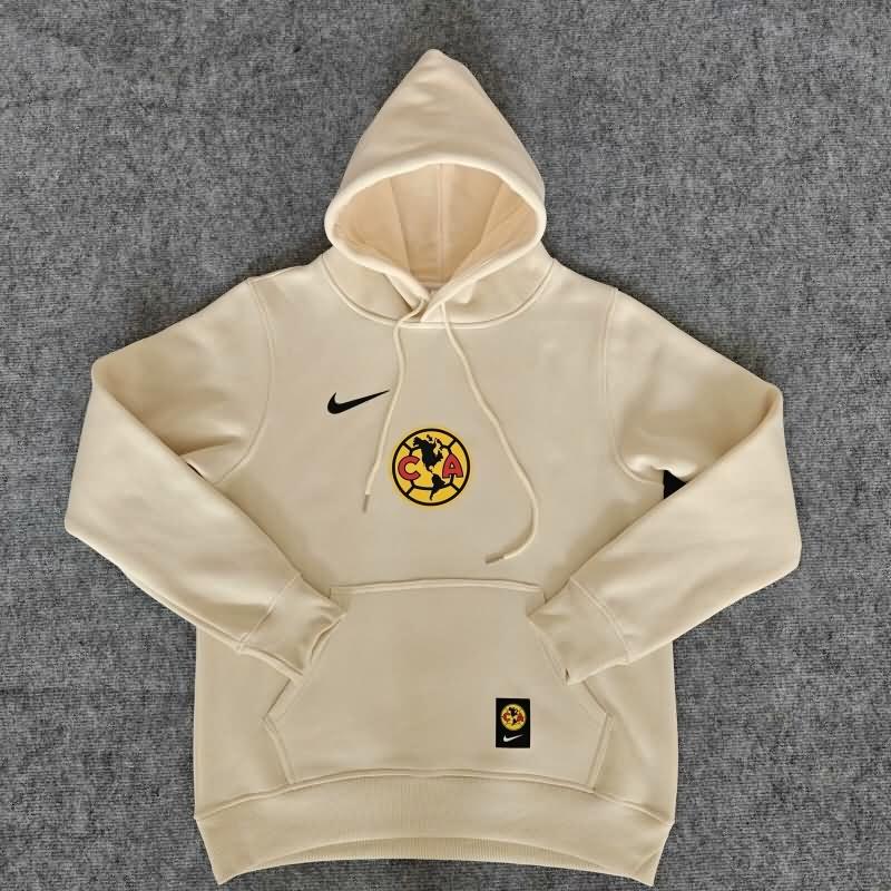 AAA Quality Club America 2024 Cream Soccer Hoodies