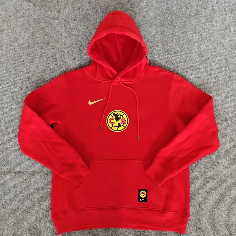 AAA Quality Club America 2024 Red Soccer Hoodies