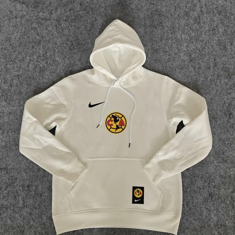 AAA Quality Club America 2024 White Soccer Hoodies