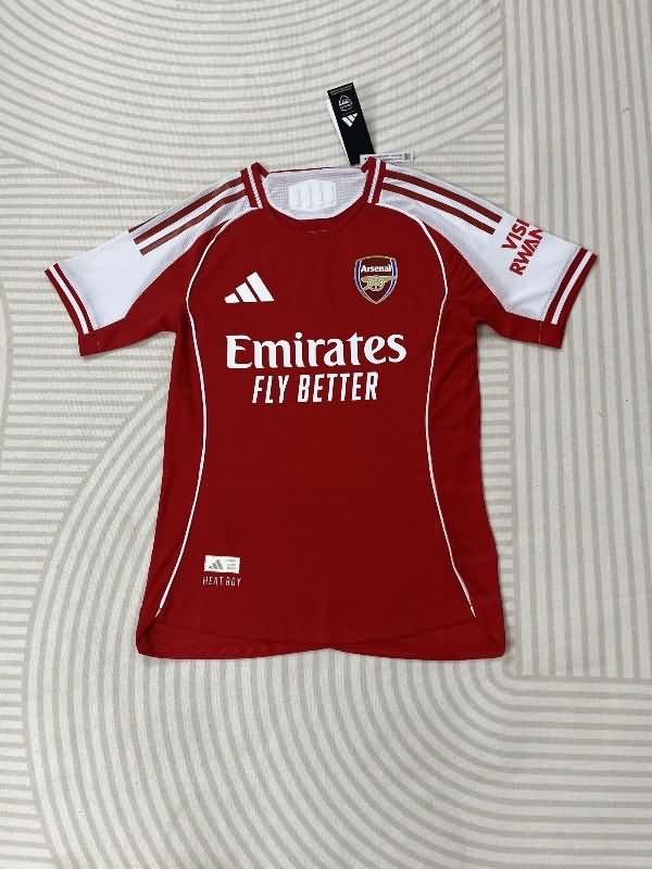 AAA Quality Arsenal 25/26 Home Soccer Jersey(Player) Leaked