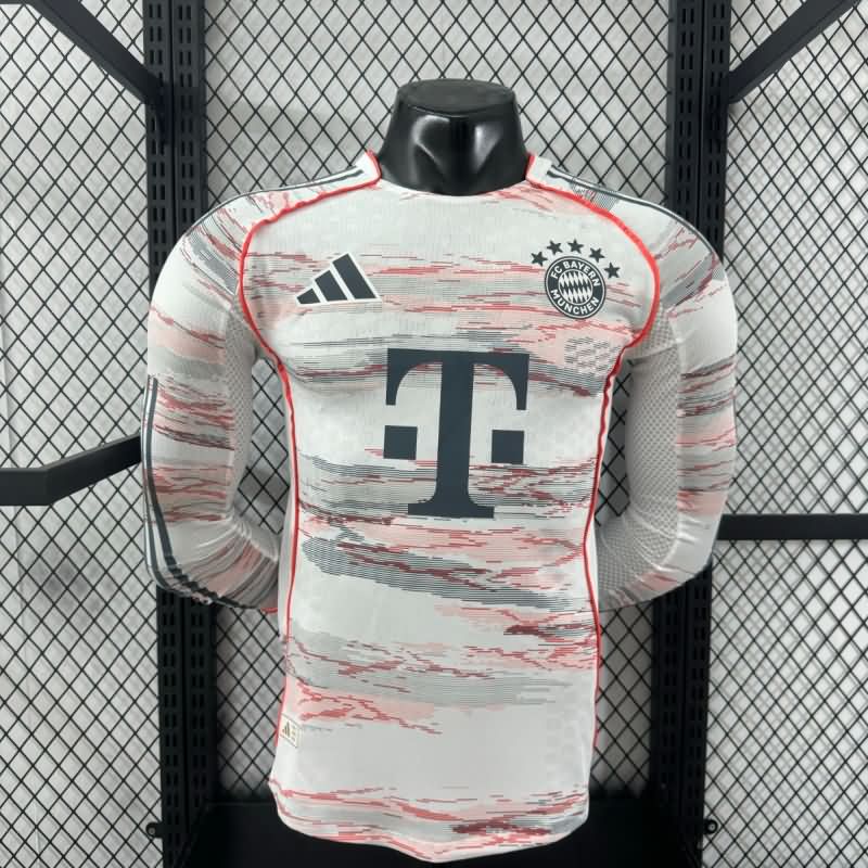AAA Quality Bayern Munich 25/26 Away Long Sleeve Soccer Jersey (Player) AAA Quality Bayern Munich 25/26 Away Long Sleeve Soccer Jersey (Player)