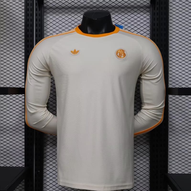 AAA Quality Bayern Munich 25/26 White Long Sleeve Soccer Jersey AAA Quality Bayern Munich 25/26 White Long Sleeve Soccer Jersey