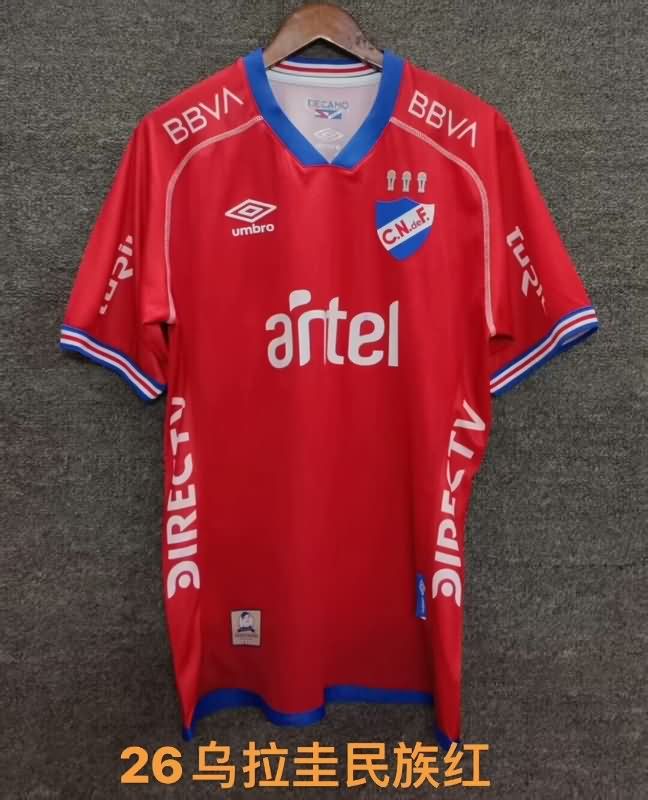 AAA Quality Club Nacional 2025 Red Soccer Jersey