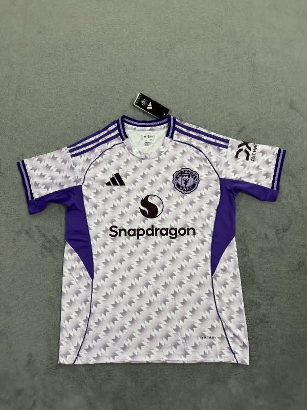 AAA Quality Manchester United 25/26 Away Soccer Jersey Leaked