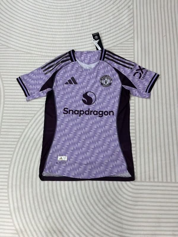 AAA Quality Manchester United 25/26 Away Soccer Jersey (Player) Leaked